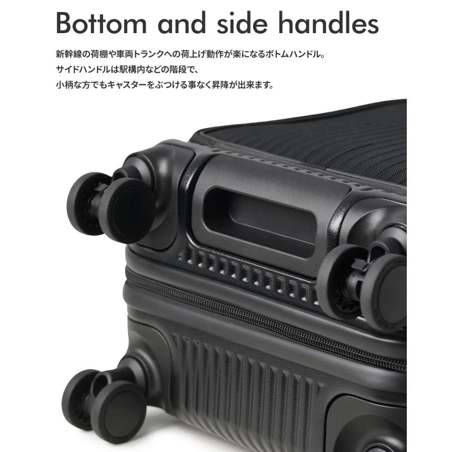 最大50% 4/15限定 2年保証＋特典 イノベーター スーツケース 機内持ち込み Sサイズ SS 38L 軽量 フロントオープン 静音キャスター innovator INV5EVA | innovator | 17