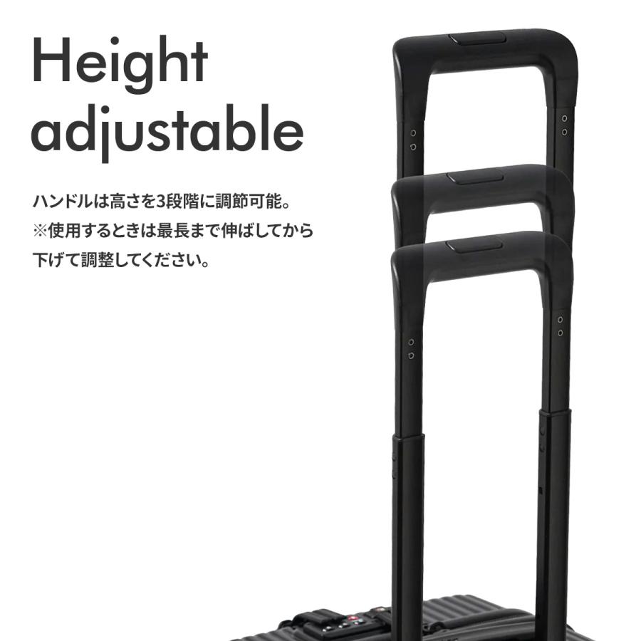 2年保証＋特典 イノベーター スーツケース 機内持ち込み Sサイズ SS 38L 軽量 フロントオープン 静音キャスター innovator INV5EVA | innovator | 18