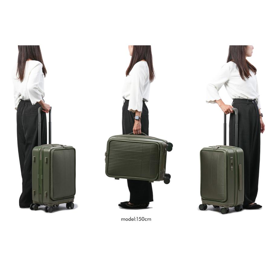 最大50% 12/25限定 2年保証＋特典 イノベーター スーツケース 機内持ち込み Sサイズ SS 38L 軽量 フロントオープン 静音キャスター innovator INV5EVA | innovator | 06