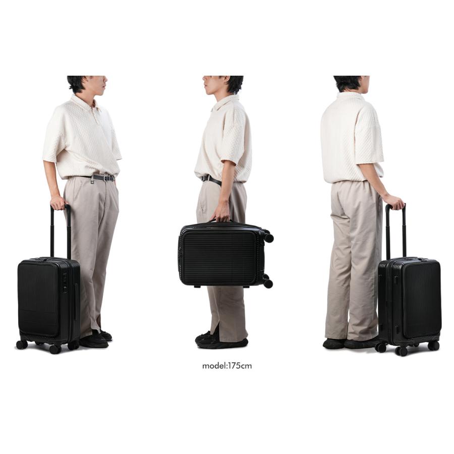 最大50% 4/15限定 2年保証＋特典 イノベーター スーツケース 機内持ち込み Sサイズ SS 38L 軽量 フロントオープン 静音キャスター innovator INV5EVA | innovator | 07