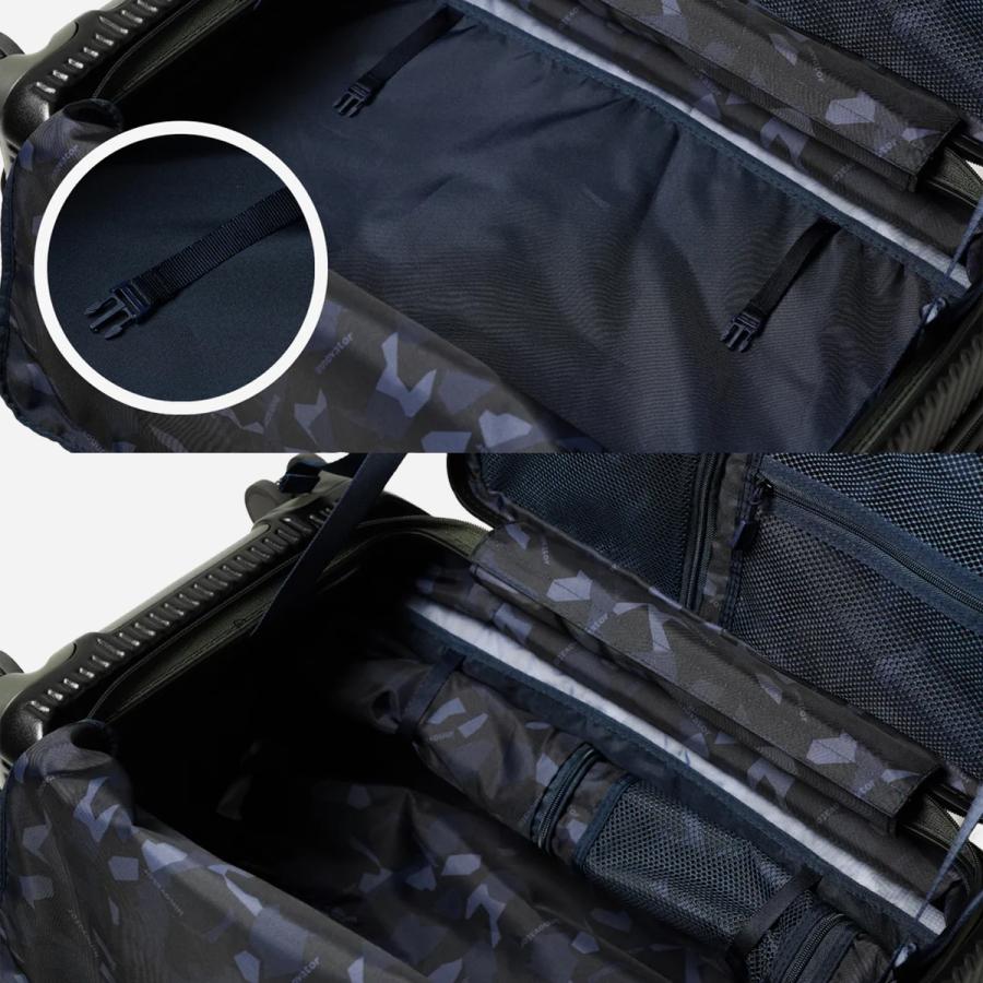 最大50% 12/25限定 2年保証＋特典 イノベーター スーツケース Mサイズ Lサイズ 75L INV650DOR フロントオープン ストッパー 静音 軽量 innovator | innovator | 31