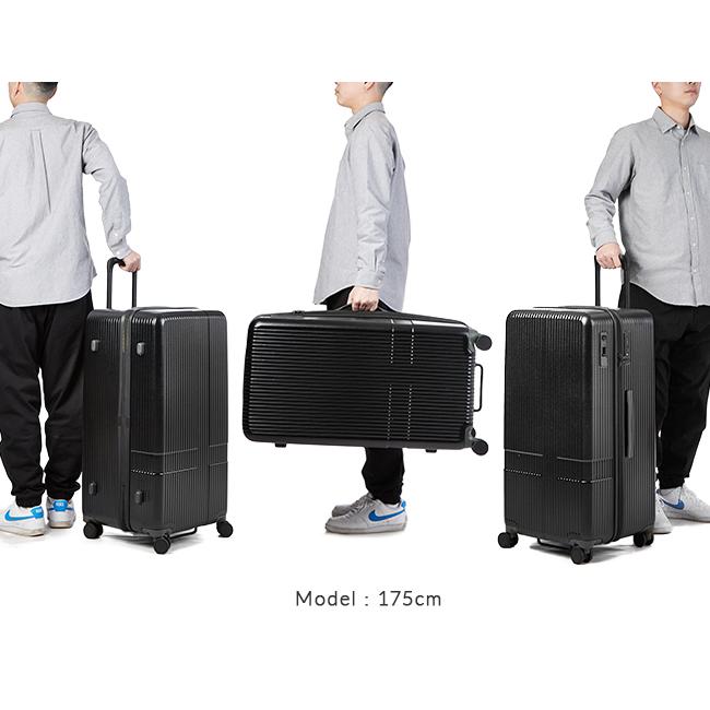 最大53% 4/17から 2年保証＋特典 イノベーター スーツケース Lサイズ 92L INV80 ストッパー コンテナ型 静音 軽量 大容量 大型 無料受託手荷物 innovator | innovator | 12