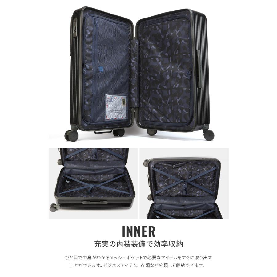 最大50% 12/25限定 2年保証＋特典 イノベーター スーツケース Lサイズ 92L INV90 フロントオープン トップオープン 静音キャスター ストッパー innovator | innovator | 35