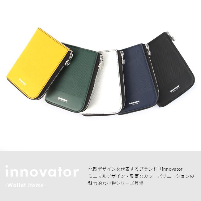 最大43% 9/14まで イノベーター 財布 ミドル財布 ミドルウォレット L字ファスナー メンズ スリム 薄型 薄い財布 本革 レザー innovator INW-27 在庫限り | innovator | 06