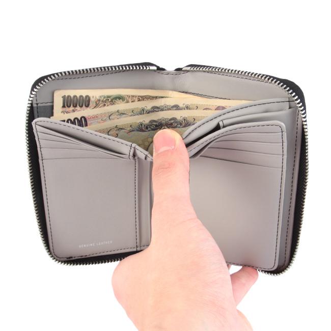 最大51% 1/13限定 イノベーター 財布 二つ折り財布 ラウンドファスナー メンズ 本革 レザー innovator INW-42 | innovator | 19