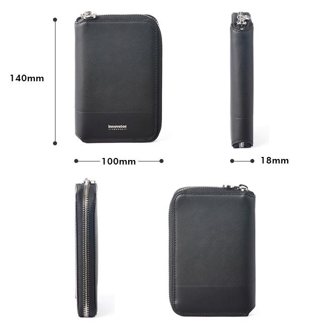 最大51% 1/13限定 イノベーター 財布 二つ折り財布 ラウンドファスナー メンズ 本革 レザー innovator INW-42 | innovator | 09