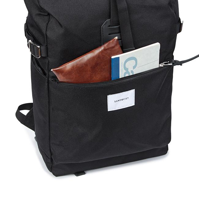 最大43% 3/20限定 サンドクヴィスト リュック メンズ レディース 黒 おしゃれ ロールトップ A4 18L SANDQVIST IRON 在庫限り | SANDQVIST | 14