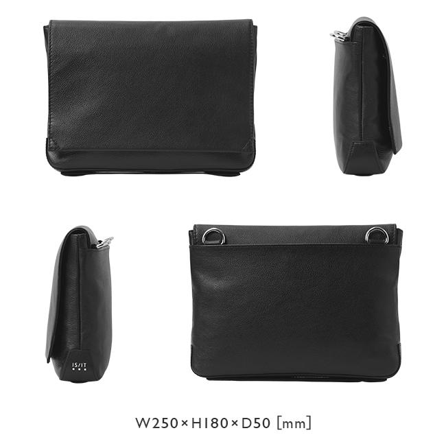 最大50% 9/17限定 IS/IT イズイット クラッチバッグ メンズ ブランド 50代 40代 本革 レザー 2WAY ショルダーバッグ セカンドバッグ A5 レニー ISIT 702232 | IS/IT | 05
