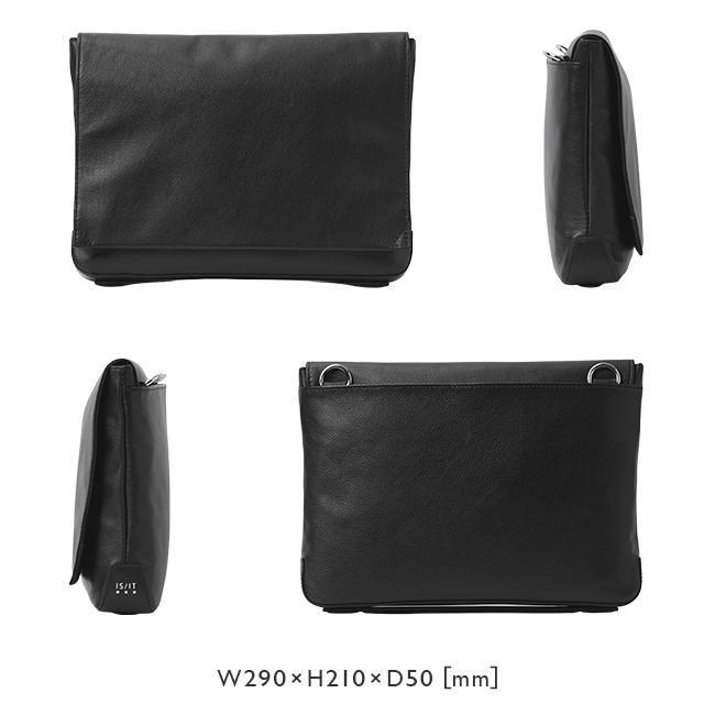最大50% 9/17限定 IS/IT イズイット クラッチバッグ メンズ ブランド 50代 40代 本革 レザー 2WAY ショルダーバッグ セカンドバッグ B5 レニー ISIT 921102 | IS/IT | 05