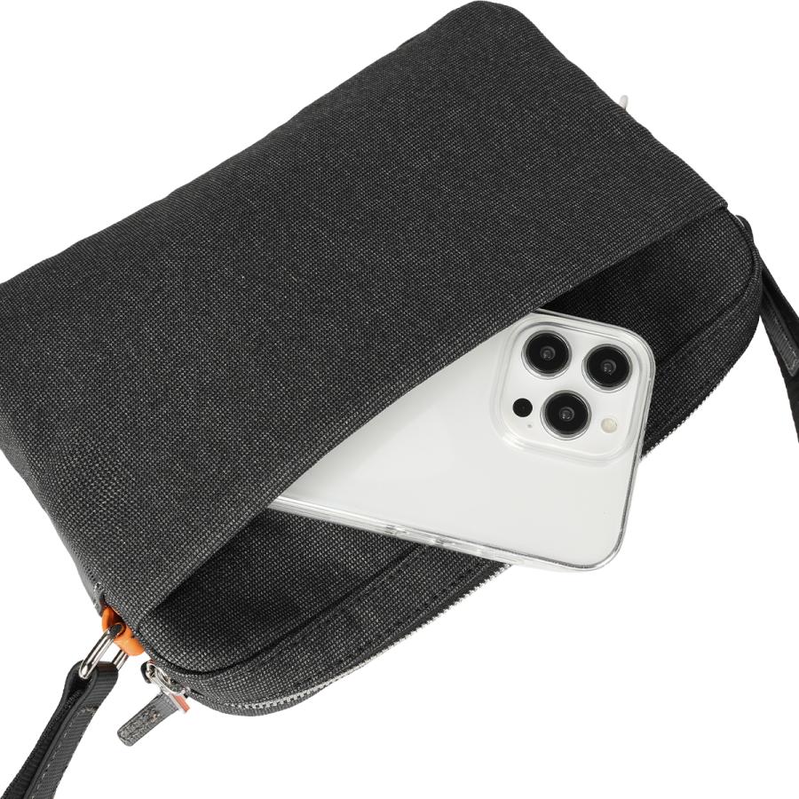 最大49% 9/9限定 IS/IT イズイット ニードル ミニショルダーバッグ 横型 カラビナ付き ISIT NEEDLE 927112 | IS/IT | 14