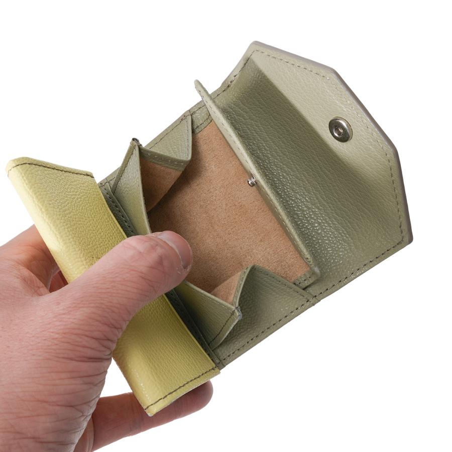 最大41% 2/25限定 イズイット シュリー ミニ財布 ミニウォレット 三つ折り財布 メンズ レディース ブランド レザー 本革 IS/IT 930622 | IS/IT | 17