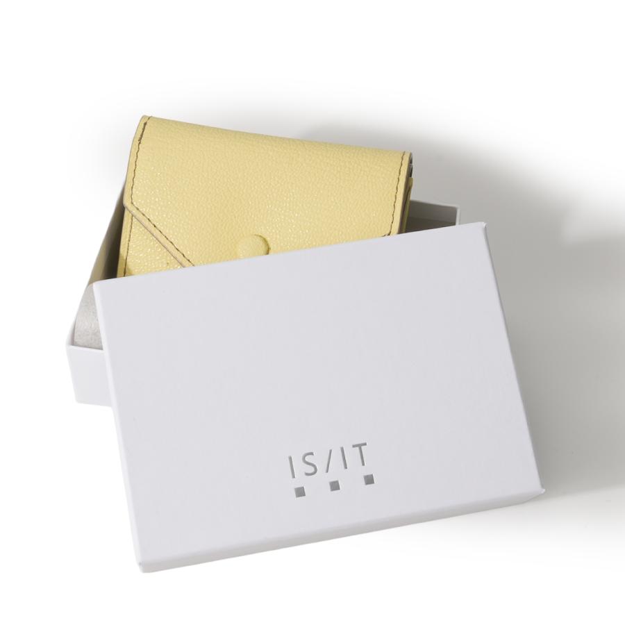 最大41% 2/25限定 イズイット シュリー ミニ財布 ミニウォレット 三つ折り財布 メンズ レディース ブランド レザー 本革 IS/IT 930622 | IS/IT | 19