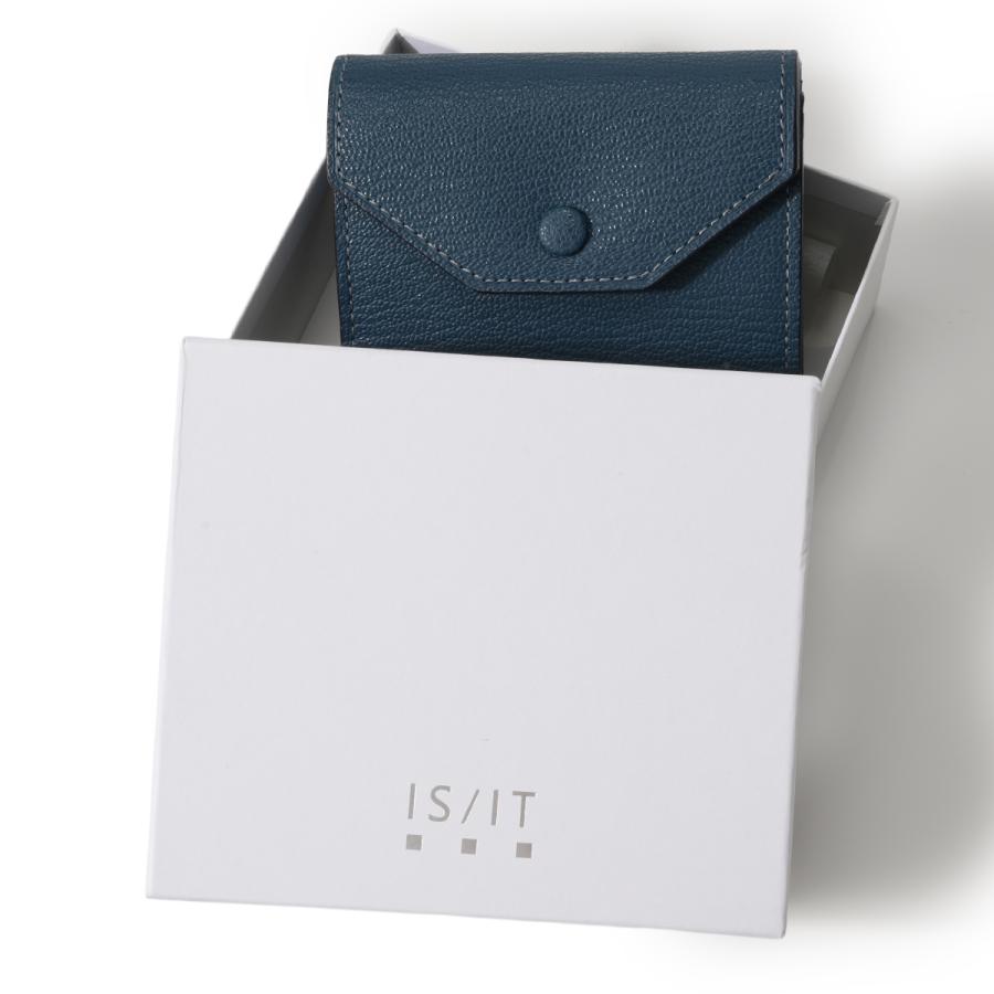最大41% 2/25限定 イズイット シュリー 二つ折り財布 メンズ レディース ブランド レザー 本革 ボックス型小銭入れ IS/IT 930623 | IS/IT | 19