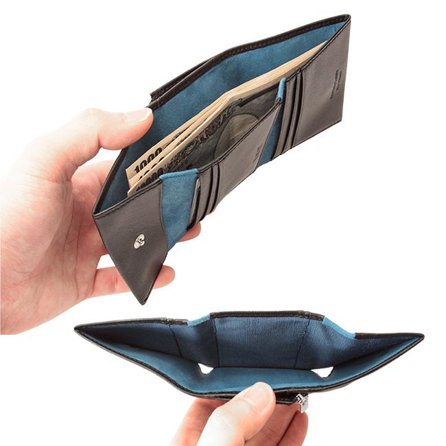 IS/IT イズイット ミニ財布 財布 三つ折り財布 本革 ミニウォレット コンパクト メンズ マーノ isit-934603 | IS/IT | 12