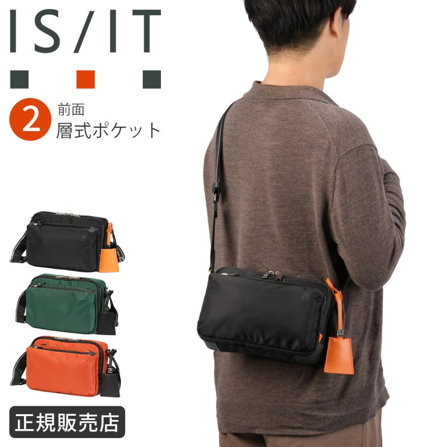 最大41% 4/25限定 IS/IT イズイット フロント ショルダーバッグ メンズ レディース ミニ 小さめ 軽量 ISIT FRONT 936111 | IS/IT