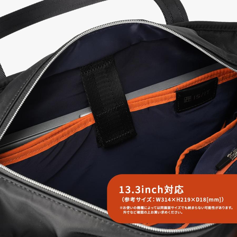 最大50% 9/27限定 イズイット フロント トートバッグ メンズ ブランド ファスナー付き A4 IS/IT Front 936711 | IS/IT | 07