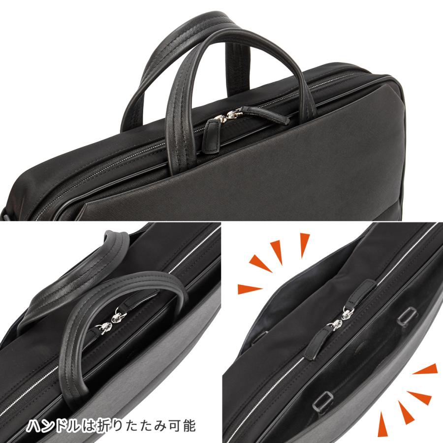 最大51% 3/8限定 IS/IT イズイット ビジネスバッグ メンズ ブランド 50代 40代 薄型 合皮 A4 3WAYブリーフケース ビジネスリュック サフィール2 ISIT 937513 | IS/IT | 11