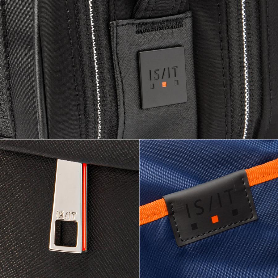 【新品/本物】IS/IT(イズイット)ビジネスバッグ/紺　￥35,200- IS/IT（イズイット） 最大51% 5/3限定 ビジネスバッグ メンズ ブランド