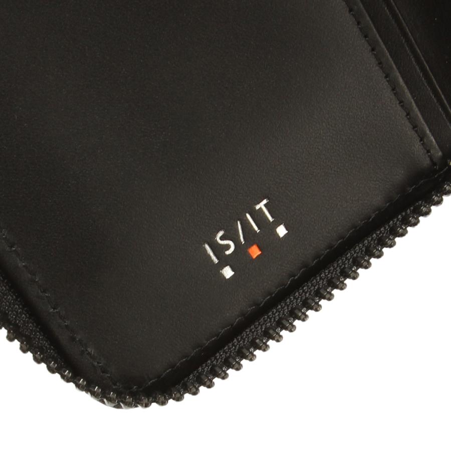 最大46% 1/30から イズイット ダンク 財布 二つ折り財布 本革 ミドルウォレット ラウンドファスナー メンズ レディース バスケットボール IS/IT Dunk 951613 | IS/IT | 08