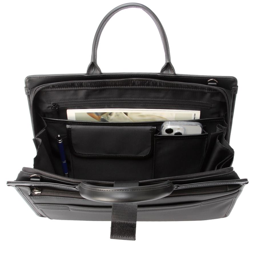 商品レビューで+5%｜IS/IT イズイット ビジネスバッグ メンズ ブランド 50代 40代 大容量 撥水 通勤 黒 大きめ A4 B4 2WAYブリーフケース オールビズ 956522 IS/IT（イズイット） 最大51% 1/13限定 ビジネスバッグ メンズ