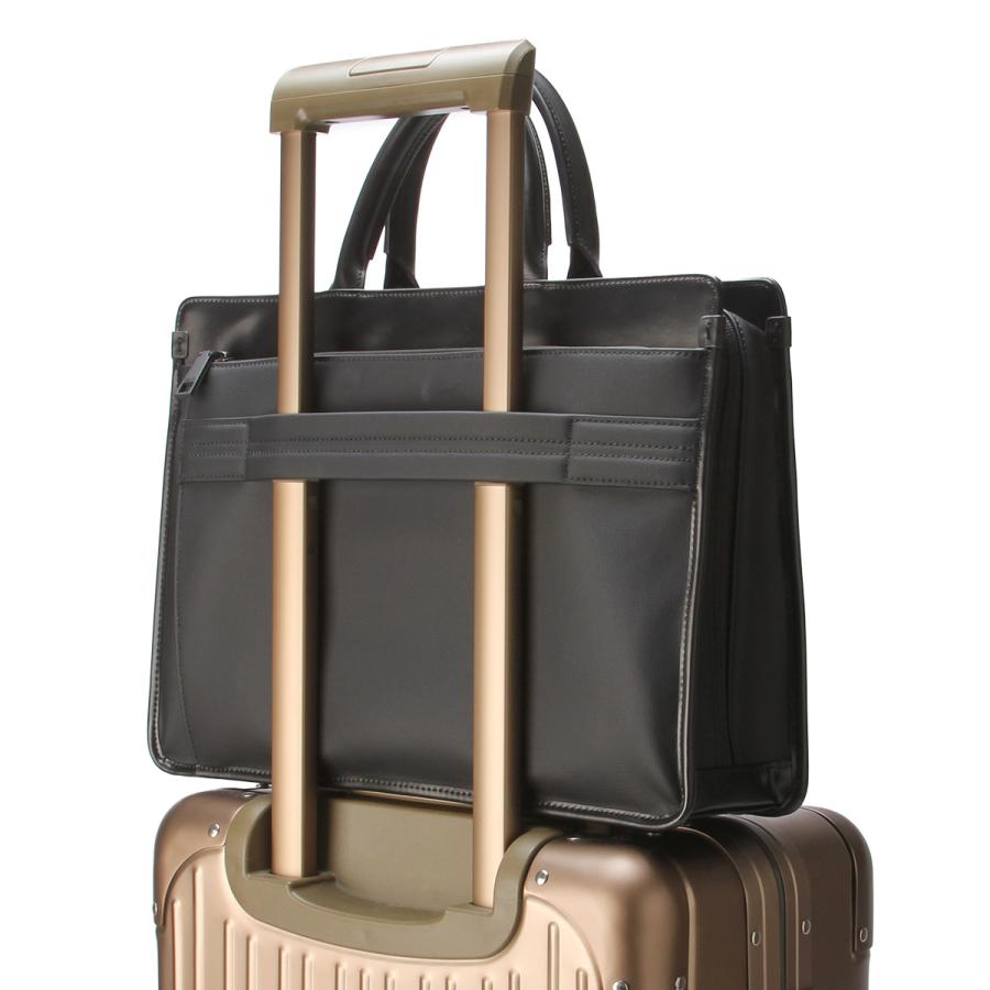 最大51% 2/3限定 IS/IT イズイット ビジネスバッグ メンズ ブランド 50代 40代 大容量 撥水 通勤 黒 大きめ A4 B4 2WAYブリーフケース オールビズ 956522 | IS/IT | 14