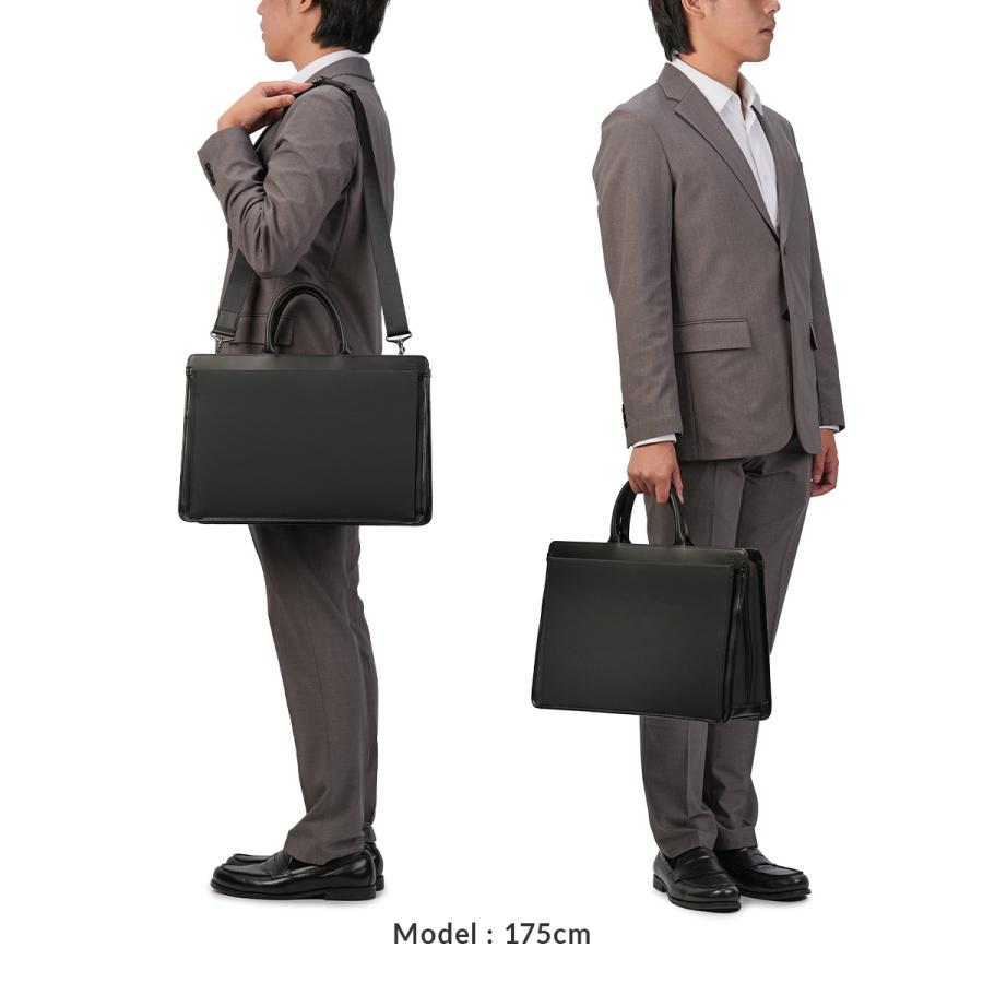 最大50% 9/17限定 IS/IT イズイット ビジネスバッグ メンズ ブランド 50代 40代 大容量 撥水 通勤 黒 大きめ A4 B4 2WAYブリーフケース オールビズ 956522 | IS/IT | 04