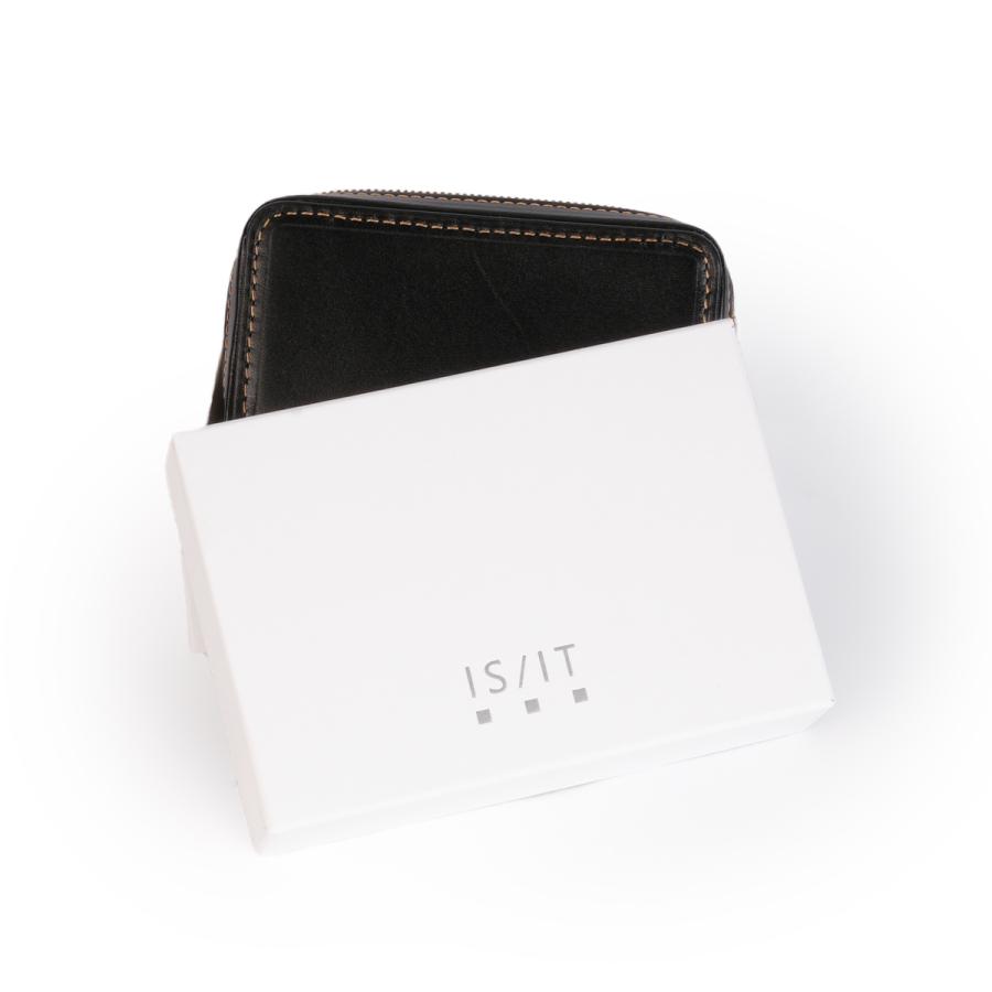 最大48% 10/1限定 イズイット モノクロ キーケース スマートキー カード メンズ ラウンドファスナー 本革 IS/IT Monochro 967602 | IS/IT | 15