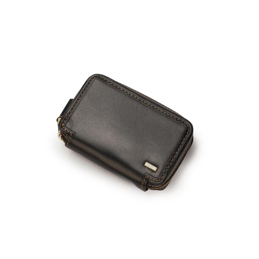 最大48% 10/1限定 イズイット モノクロ キーケース スマートキー カード メンズ ラウンドファスナー 本革 IS/IT Monochro 967602 | IS/IT | 06