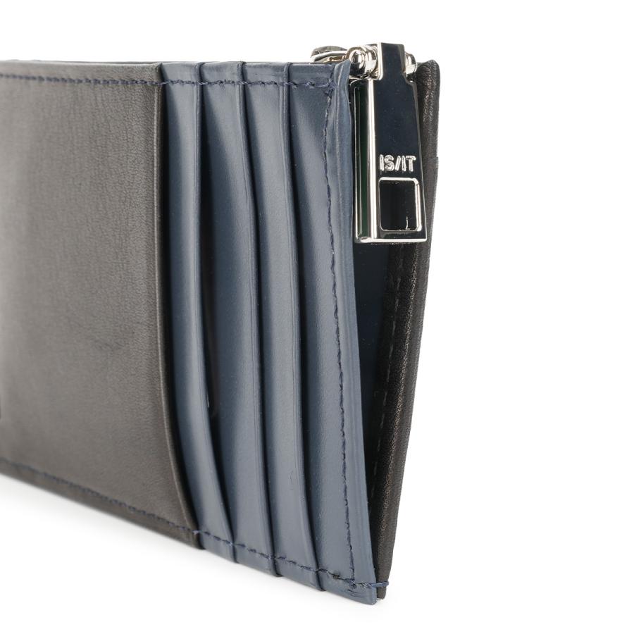 最大41% 4/25限定 IS/IT イズイット シルキー カードケース 小銭入れ ミニ財布 本革 化粧箱付き メンズ ブランド IS/IT SILKY 968601 | IS/IT | 12