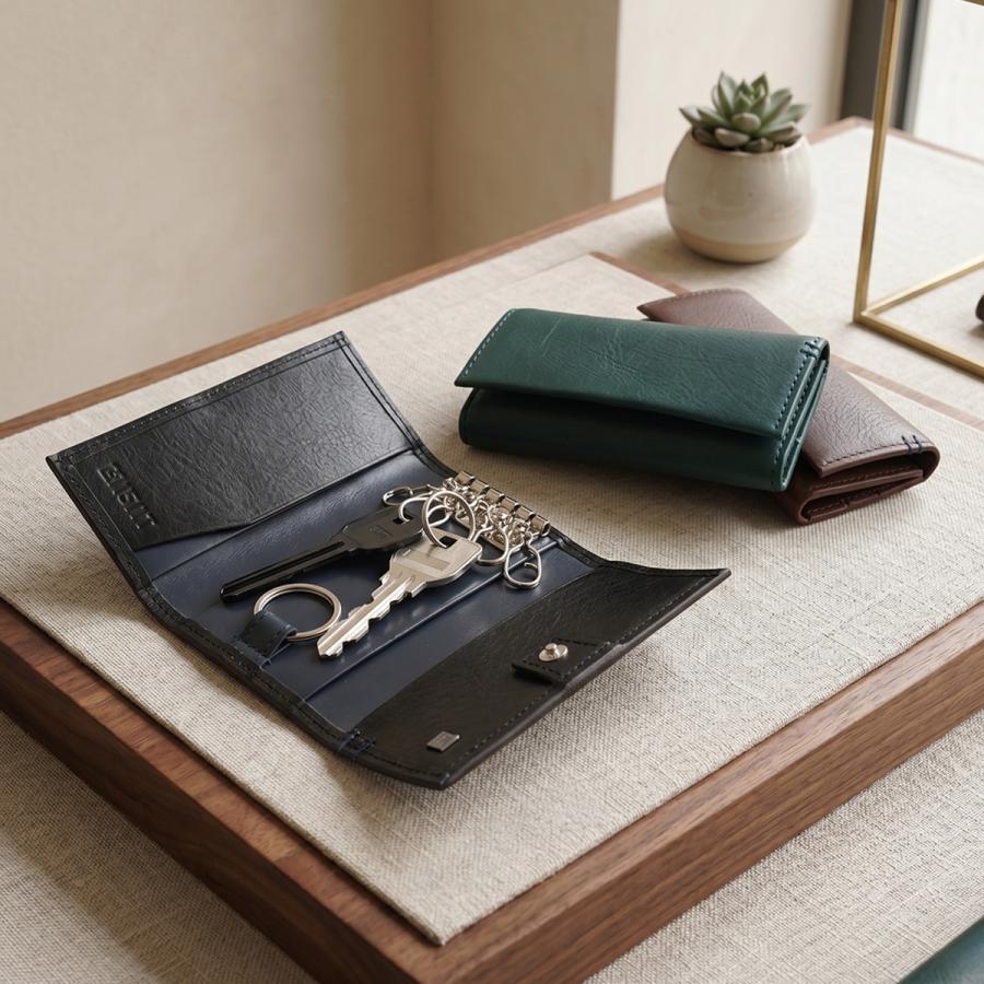 最大41% 4/25限定 IS/IT イズイット シルキー キーケース 5連 本革 化粧箱付き メンズ ブランド ISIT SILKY 968603 | IS/IT | 08