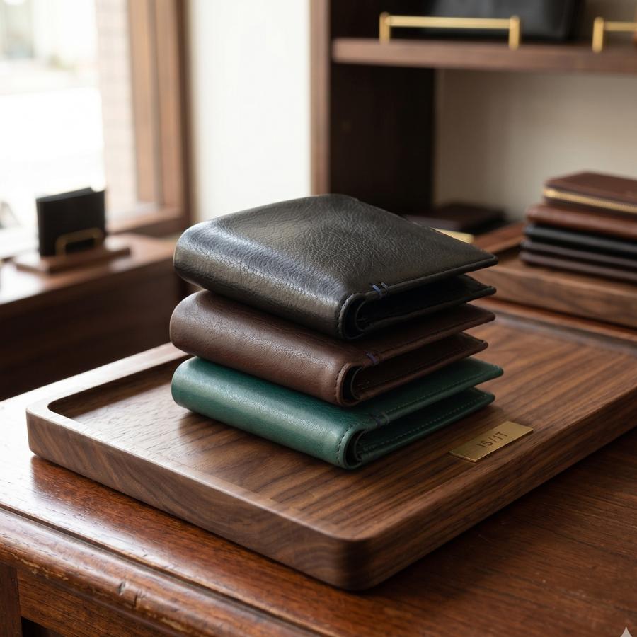 IS/IT イズイット シルキー 二つ折り財布 本革 化粧箱付き メンズ ブランド ISIT SILKY 968604 | IS/IT | 09