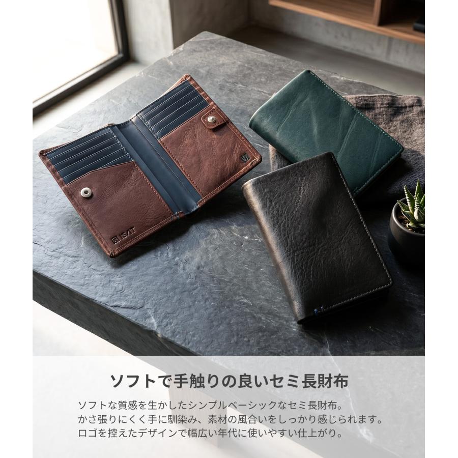 最大51% 9/15限定 IS/IT イズイット シルキー ミドル財布 本革 化粧箱付き メンズ ブランド ISIT SILKY 968605 | IS/IT | 04