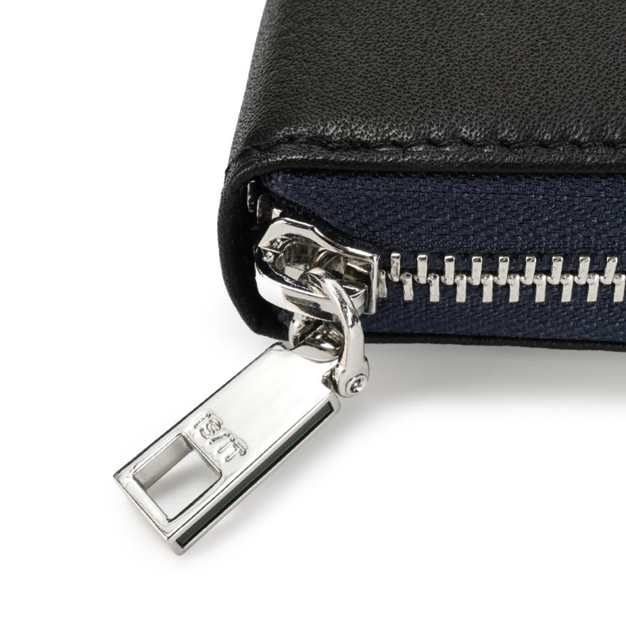 最大41% 4/25限定 IS/IT イズイット シルキー 長財布 ラウンドファスナー 本革 化粧箱付き メンズ ブランド ISIT SILKY 968606 | IS/IT | 17