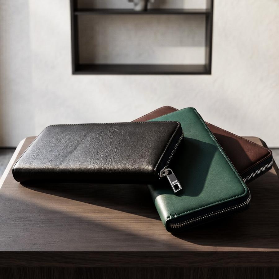 最大41% 4/25限定 IS/IT イズイット シルキー 長財布 ラウンドファスナー 本革 化粧箱付き メンズ ブランド ISIT SILKY 968606 | IS/IT | 08