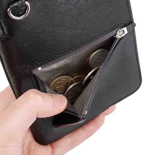 最大51% 2/17まで IS/IT イズイット スマホショルダー メンズ ブランド レザー 本革 軽量 薄型 縦型 斜めがけ 小さめ モバイルショルダー ISIT ノボ II 972121 | IS/IT | 15