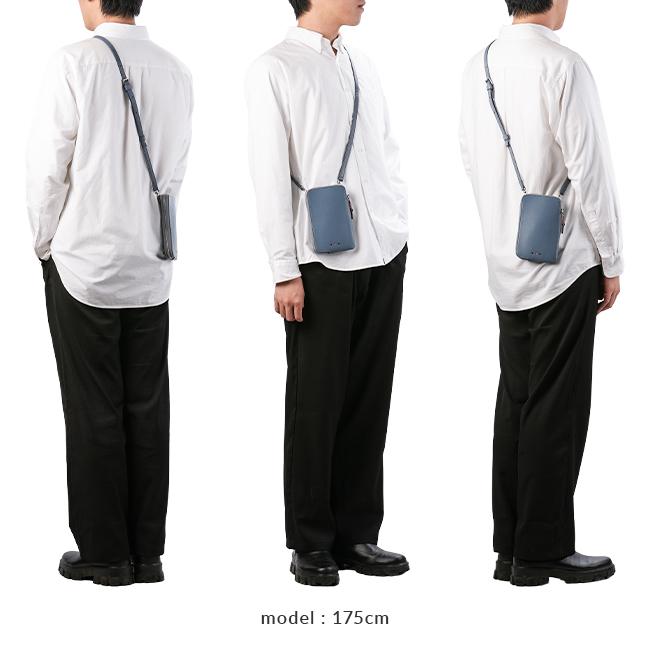 最大51% 2/17まで IS/IT イズイット スマホショルダー メンズ ブランド レザー 本革 軽量 薄型 縦型 斜めがけ 小さめ モバイルショルダー ISIT ノボ II 972121 | IS/IT | 06