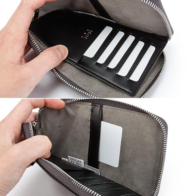 最大51% 2/17まで IS/IT イズイット スマホショルダー メンズ ブランド レザー 本革 軽量 薄型 縦型 斜めがけ 小さめ モバイルショルダー ISIT ノボ II 972121 | IS/IT | 10