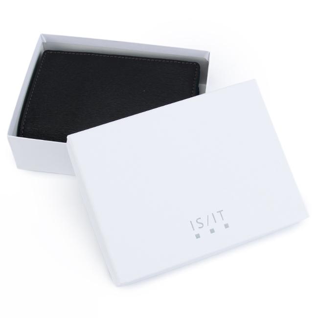 最大51% 9/15限定 IS/IT イズイット 二つ折り財布 ミドル財布 メンズ レディース ブランド レザー 本革 大容量 軽量 ミドルウォレット ノボ2 972625 | IS/IT | 16