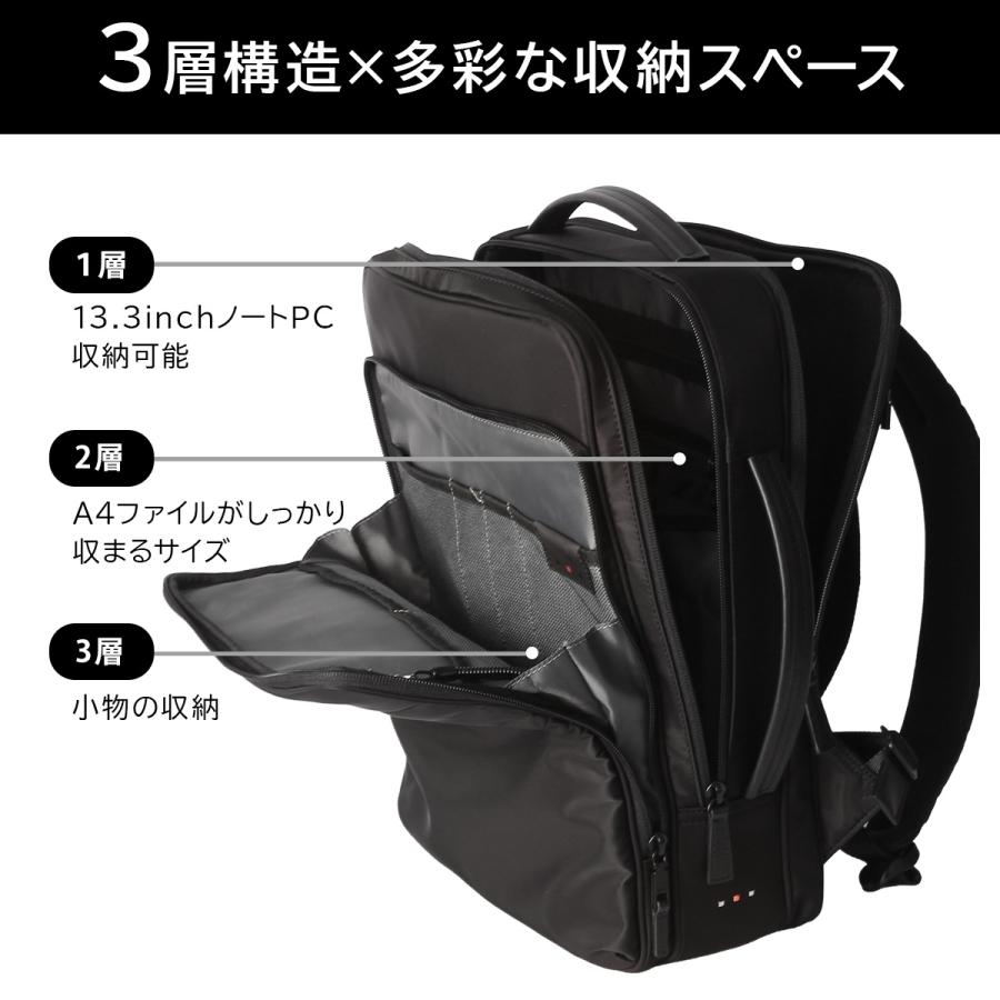最大50% 10/7限定 IS/IT イズイット マイナビソリッド ビジネスリュック メンズ A4 ISIT Mynavi Solid 975731 | IS/IT | 06