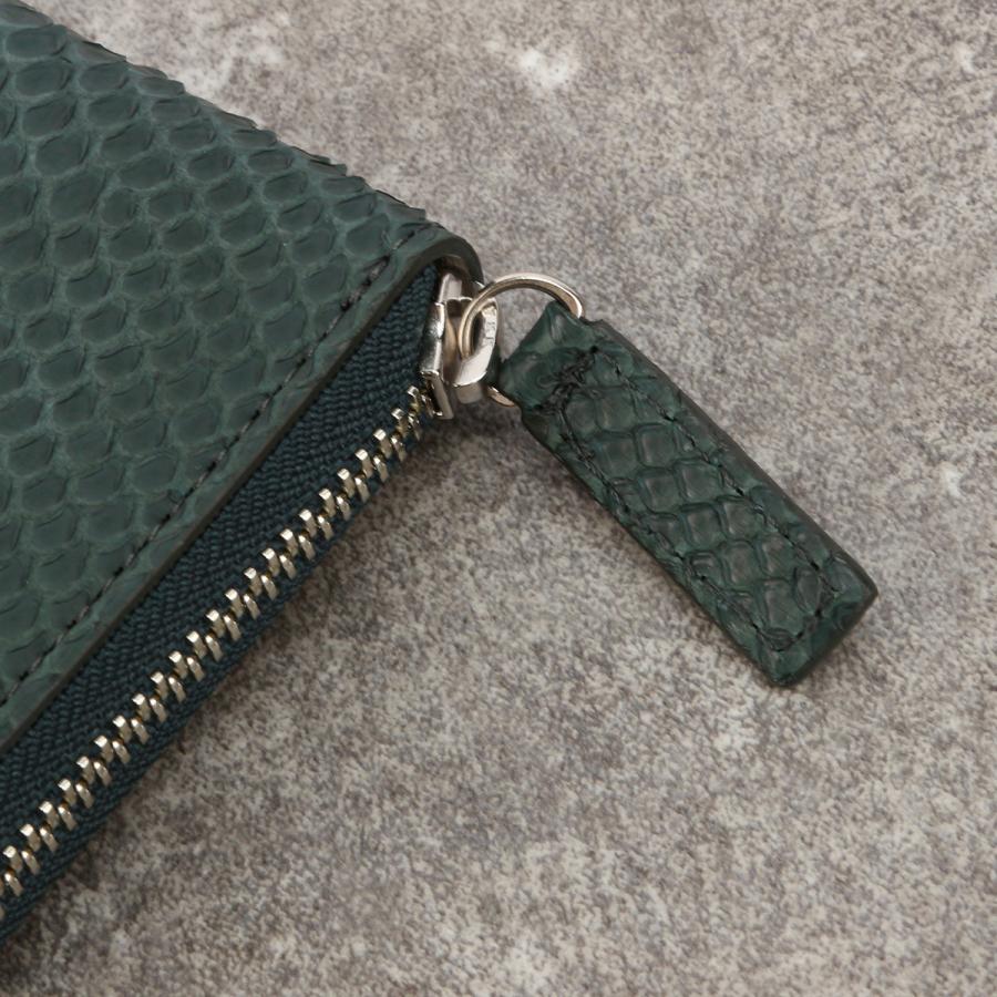 最大55% 1/30から イズイット パイソン 長財布 メンズ レディース ブランド ラウンドファスナー レザー 本革 日本製 大容量 IS/IT Python 983603 | IS/IT | 16