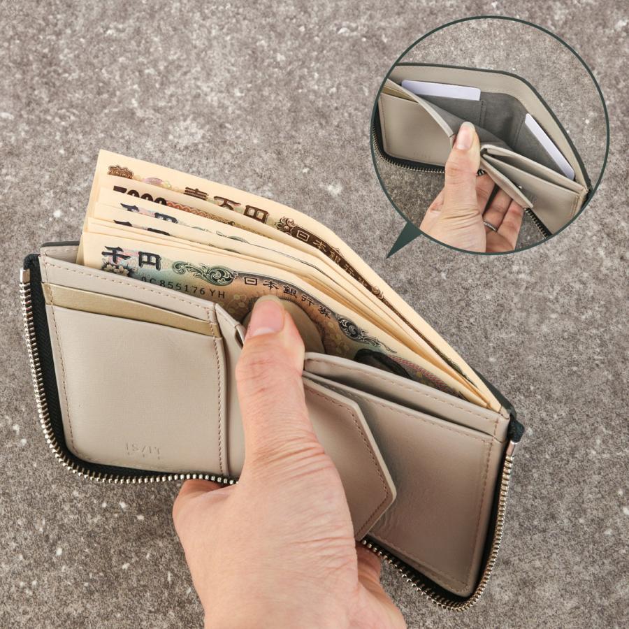 最大50% 9/8限定 イズイット パイソン 二つ折り財布 メンズ レディース ブランド レザー 本革 IS/IT Python 983604 | IS/IT | 12