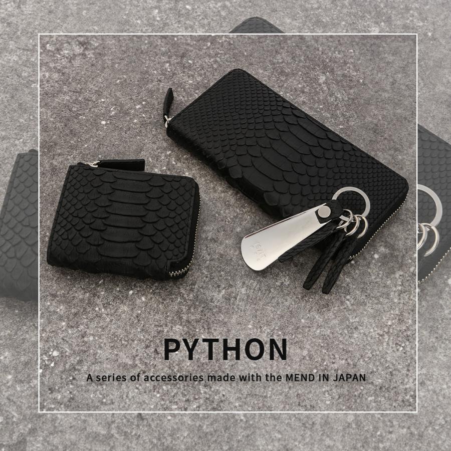 最大50% 9/8限定 イズイット パイソン 二つ折り財布 メンズ レディース ブランド レザー 本革 IS/IT Python 983604 | IS/IT | 18