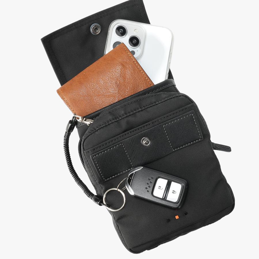 最大50% 10/11限定 イズイット ウェザー ショルダーバッグ メンズ ブランド ミニ 小さめ 縦型 スマホショルダー スマホポーチ 軽量 撥水 IS/IT WEATHER 984111 | IS/IT | 14