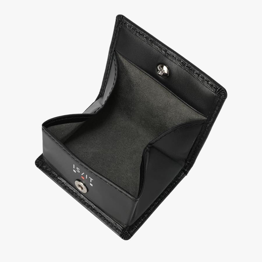 最大50% 9/6限定 IS/IT イズイット ポリマー 小銭入れ BOX型 コインケース 本革 エンボスレザー 化粧箱付き ギフト ISIT 989602 | IS/IT | 12
