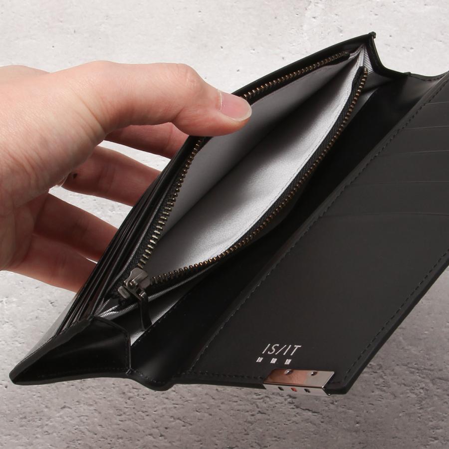 最大51% 1/27限定 IS/IT イズイット  パーカー 財布 長財布 本革 薄型 薄マチ スリム メンズ ブランド 990604 | IS/IT | 11