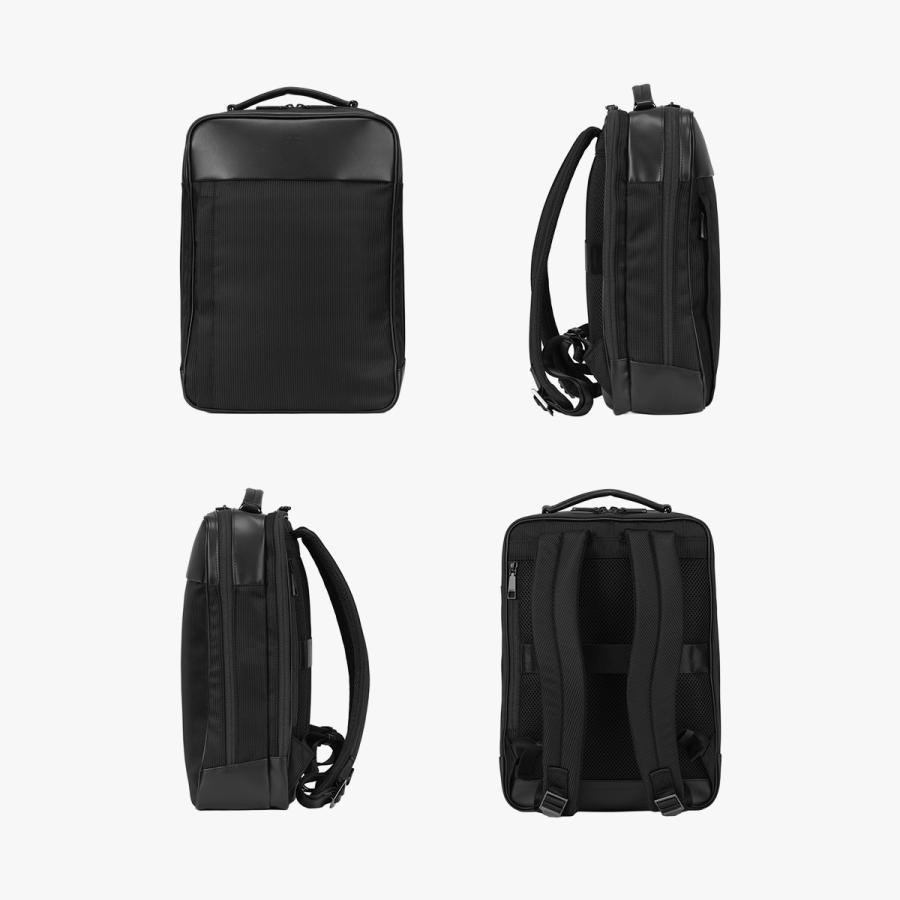 最大50% 10/27限定 イズイット グリッド リュック ビジネスリュック メンズ ブラック 黒 通勤 A4 IS/IT GRID 993701 | IS/IT | 02