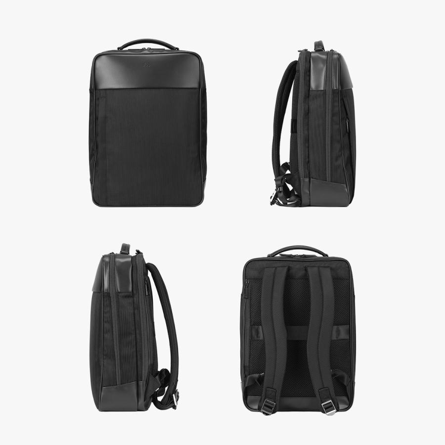 最大50% 10/22限定 イズイット グリッド リュック ビジネスリュック メンズ ブラック 黒 通勤 A4 B4 IS/IT GRID 993702 | IS/IT | 02