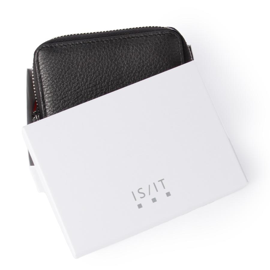 最大46% 2/19限定 IS/IT イズイット 名刺入れ カードケース ミニ財布 メンズ レディース ブランド レザー 本革 軽量 大容量 じゃばら式 アコーディオン 998601 | IS/IT | 16