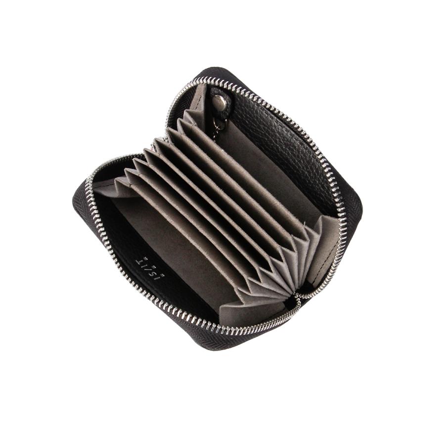 最大46% 2/19限定 IS/IT イズイット 名刺入れ カードケース ミニ財布 メンズ レディース ブランド レザー 本革 軽量 大容量 じゃばら式 アコーディオン 998601 | IS/IT | 09