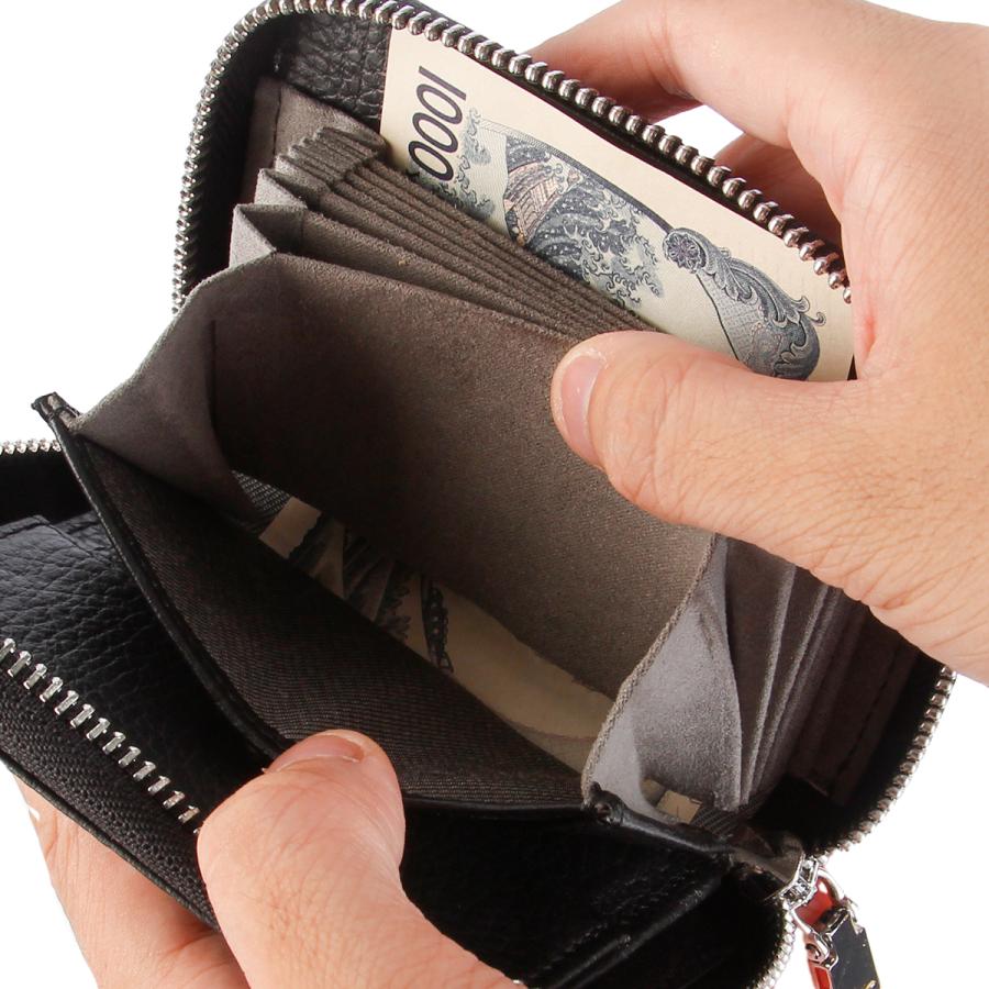 IS/IT イズイット ミニ財布 メンズ レディース ブランド レザー 本革 軽量 小さめ コンパクト じゃばら式 ミニウォレット IS/IT 998602 | IS/IT | 14